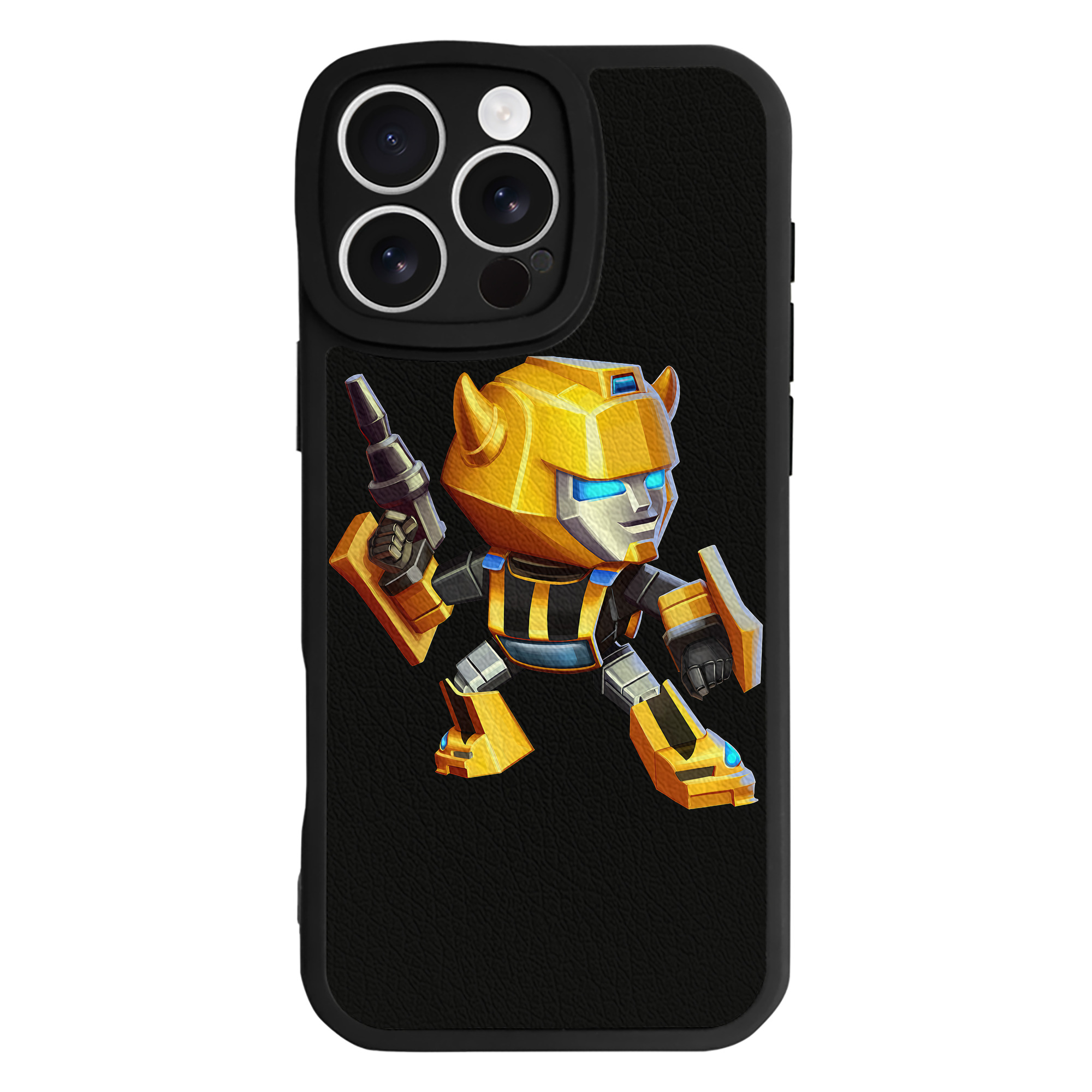 （画像用） Transformers トランスフォーマー 【iPhone 16シリーズ対応】シリコンスマホケース（レザー調） 材質：シリコン